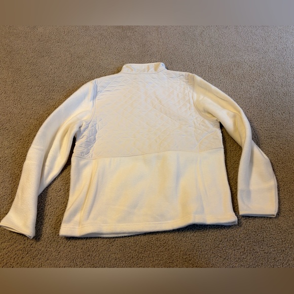 Eddie Bauer Women's Cream/white mixed media Jacket - Picture 6 of 6